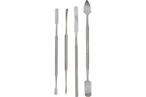 ZAMAHA UK Wax Carving Tools Tool Sculpting Sculpture- Stainless Steel Wax Engraving Kit Wax Spatula Wax Carving- Tool Set for Dental Use