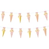 Candybar Folien Ballon Girlande Roségold - 3 M Lang, Buchstaben Ca. 40 Cm, Für JGA, Hochzeit, Geburtstag