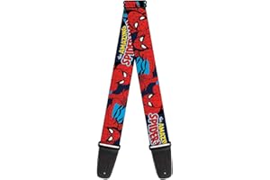 BUCKLE-DOWN Klamra dół niesamowity pasek do gitary Spiderman