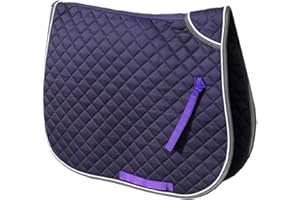 Rhinegold Tapis de Selle à Double Reliure