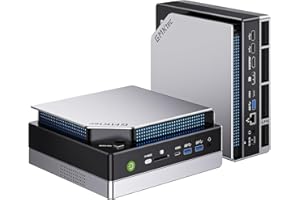 ‎GMKTEC GMKtec EVO-X2 AI Mini-PC AMD Ryzen AI Max+ 395 (bis zu 5,1GHz) Mini Gaming PC, 96GB LPDDR5X 8000MHz (12GB*8), 1TB PCIe 4.0 SSD, 8K-Display für Vier Bildschirme, WiFi 7 & USB4, SD-Kartenleser 4.0