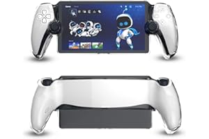 HEATFUN Playstation Portal Remote Player Clear Hard Case - Shockproof Protective Cover, 1 Pack