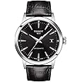 Tissot mens Classic Dream Stainless Steel Dress Watch Black T1294071605100