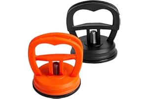 COMFORSO 2 Pack Heavy Duty Suction Cups,5.5CM Car Dent Puller with 7.5KG Capacity,Strong Suction Pads Remover Tool,Dual-Purpose Tool for Repairing Car,Furniture,Tiles,Windows,Phone Screen & Suspended Ceiling