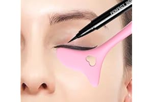 Pink Y-Shaped Eyeliner Stencil and Winged Eyeliner Tool, Eyeshadow Drawing Guide, Makeup Applicator Tool for Female - Eyeliner Stencil Wing by Onlineforu LTD