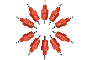 BASTOUR Abbeveratoio Automatico per Pollame e Galline, 10 Pezzi