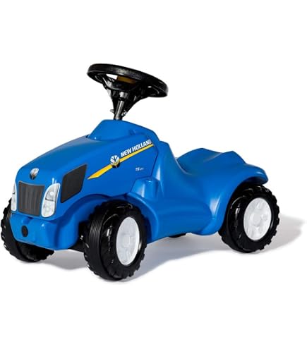 ROLLY TOYS Set Baby Toboggan avec remorque rollyMinitrac Deutz Agrokid (Toboggan avec Compartiment de Rangement, Contour Ergonomique du véhicule) 135899
