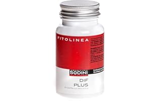 LABORATORIO SODINI FITOLINEA Dif Plus - con Shitake, Reishi, Zinco e Vitamina D - 70 Capsule, 100% Vegan - Integratore Alimentare per la Normale Funzione del Sistema Immunitario