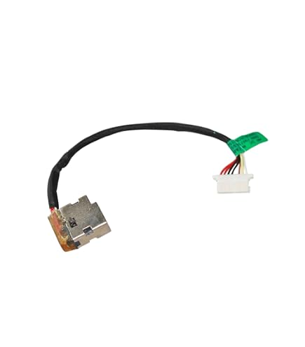 ZAHARA Connettore DC Power Jack Cavo per DELL M15 R5 R6 R7 /M15 R7 AMD, G5 15 5511 5520 5521 5525, G7 16 7620, HDQ75 0KXV2J DC301018H00 0396D9 DC301017E00 DC301017D00 Charge Port