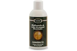 LYSSOLEN - Abrillantador Protector para Suelos de Madera - Limpiador y Friegasuelos Eficaz que Realza el Brillo Natural - Ideal para el Cuidado y Uso Diario de Suelos Parquet Barnizados 1 Litro