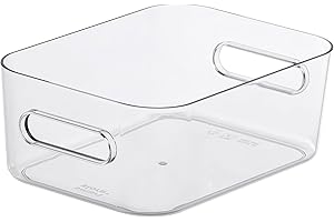 SmartStore - Boîte de Rangement - Petite - Rangez Votre Maison avec Style et Praticité - Compact S - Transparent - Plastique Sans BPA - Conçu et Fabriqué en Finlande