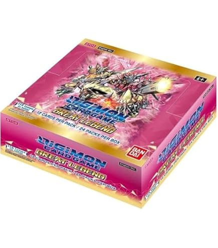 Digimon Card Game: Series 05 Battle of Omni BT05 Booster Box (24 Packs) :  Amazon.co.uk: Toys & Games