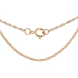 14 Karat Weißgold Diamant-Halskette Mit F-Scheiben