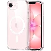 ESR Classic Hybrid Case for iPhone 17e/16e, Clear | Durable Anti-Yellowing, Ultra-Thin, MagSafe Compatible, Military 3X Prote