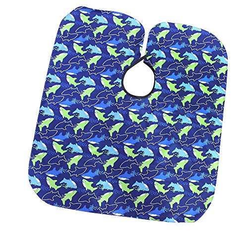 Homgaty Children Kid Dolphin Barber Cape Salon Hair Cutting Hairdressing Bib Gown