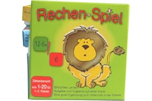 SCHOTT VERLAG & WERBUNG Rechen-Spiel Zahlenbereich 1-20 Lernkarten, leicht Lernen mit Karteikarten