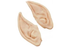 STAR Long 13cm Flesh Coloured Pixie Fairy Elf Alien Space Man Spock Fancy Dress EARS