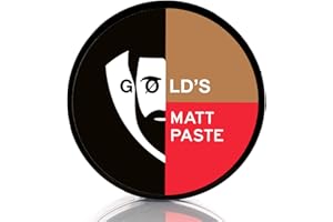 ‎GOLD'S BEARD OIL GØLD´s Haarwachs Matt Paste für Männer - Natürlicher Look, 24h Halt, Mattes Finish - Für jedes Haar - Vegan (1x 100ml)