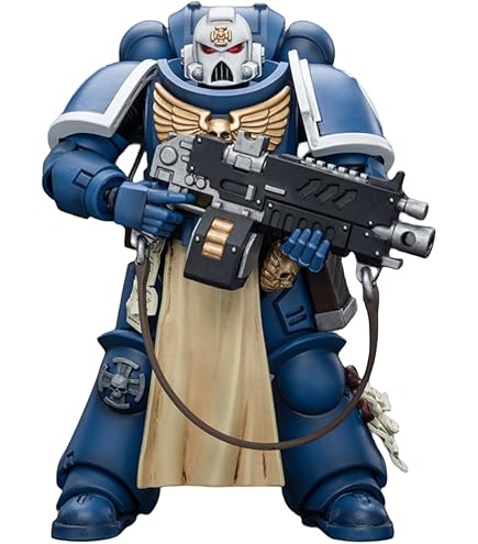BLOOMAGE JOYTOY (BEIJING) TECH Warhammer 40K: Ultramarines Veteran Sergeant Icastus Figura De Acción A Escala 1:18