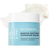 e.l.f. SKIN Holy Hydration Makeup Cleansing Balm, Facial Cleanser and Makeup Remover, Infused with Hyaluronic Acid to Hydrate