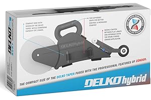 DELKO TOOLS DELKOhybrid drywall taping tool. The perfect blend of the ZÜNDER and DELKOtaper, combining their best features to create the ultimate taping experience.