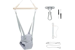 MAMOI® Baby bouncer, Swing seat, Indoor rocking bouncy chair, Toddler jolly jumper rocker, Door frame swings, jumpers and bouncers for babies from 6 months