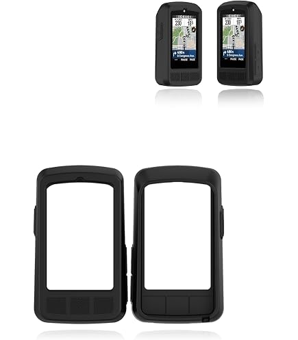 Silikon-Schutzhülle Für Wahoo ELEMNT ROAM V3 – Schwarz, Dünn, Voller Zugriff, 85,9 X 50,3 X 21,5 Mm