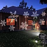 ICOCO Lampada LED Proiettore di 12 Lenti per Festa Natale Halloween Luce Decorat