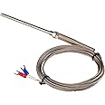 3M K-Type Thermocouple 100mm Sensor Probe Temperature From -100°C to 1250°C