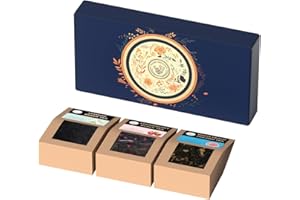 HANFANGLING Tea Gift Box - Oolong White Peach, Green Jasmine, Black Strawberry, Three Fruit Tea Blend, Nicely Packaged