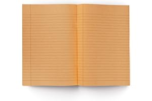 The Dyslexia Shop A4 Lined Paper Exercise Book, 48-Pages 10mm Note Books A4 Lined Visual Stress Aid, Dyslexia Friendly Tinted Paper Ideal for Classroom, Office, Home - 9 Colours