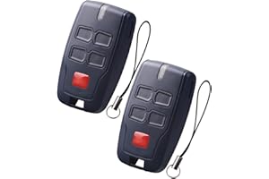 ATSHLD 2Pcs Telecomando BFT 433,92 MHz per Cancelli e Garage, Compatibile con Mitto 2, Mitto 4, RCB02, RCB04 – Telecomando Universale Rolling Code per Automazione Cancelli BFT, Facile Programmazione