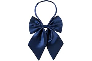 AUSUAYA Damen-Fliege aus Seide, niedliche Anime-Fliege für Schule, Mädchen, Krawatte, Cosplay, Gothic, Valentinstagsparty GB-B1