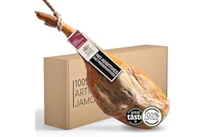 JAMONNATURAL Award-Winning Serrano Ham Leg | Whole Jamon 6-6.5 kg Gran Reserva | Expertly Cured for 15-months | 100% Natural, No Additives