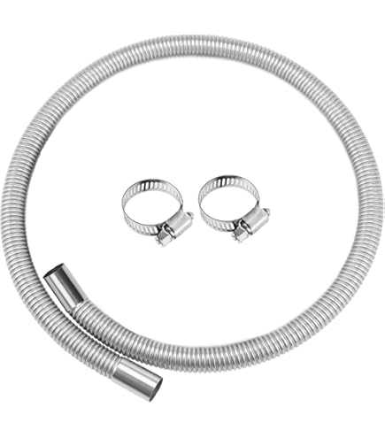Marmitta con prolunga diametro 60mm L1320mm per trattore agricolo