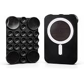 Coverzone MagSafe ile Uyumlu Vantuzlu Telefon Tutucu &ndash; Silikon Octopus Suction Cup Phone Holder, Kılıf Arkasına Yapışan Manye