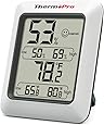 ThermoPro TP50 Hygromètre Numérique Thermomètre Intérieur Thermomètre D'ambiance et Indicateur D'humidité avec Moniteur D'humidité et de Température