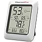 ThermoPro TP50 digitales Thermo-Hygrometer Hygrometer Innen Thermometer Raumthermometer mit Aufzeichnung und Raumklima…