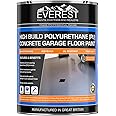 Everest Trade - High Build Polyurethane (PU) Resin Based Garage Floor Paint (Dark Grey, 5 Liters)