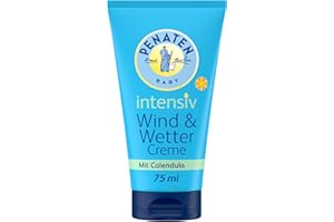 ‎PENATEN Penaten Kleine Helfer Wind und Wetter Creme 75ml, feuchtigkeitsspendende Babycreme mit Calendula für empfindliche Babyhaut, pflegt und schütz empfindliche Babyhaut