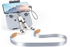 SEASKY Correa para el cuello para DJI Mavic 3/Air2S/Air2/Mini2/Mini 3 Pro RCN1 Mando a distancia Transmisor Accesorios con hebilla fija Cómodo Grace Fiable