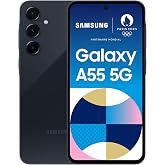 Samsung Galaxy A55 5G 16.8cm (6.6") Double SIM hybride USB Type-C 8 Go 128 Go 5000mAh Marine - [Italian, Hungarian, Polish, R