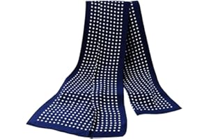 LONXU Scarf for Men,Silk Mens Scarf Fashion Gifts for Men Double Layer_Fits All Seasons