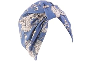 Amorar Donna Etnica Turbante Copricapo in Cotone Chemioterapia Coperchio Cappellino Fascia Bandana Copricapo Sleepyhead per Cancro, Chemo, Perdita di Capelli, Sonno, Trucco