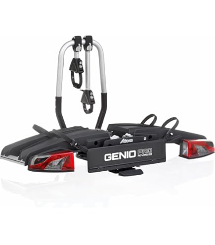 Support Vélo Uebler F24 Neuf - Noir/argent - Porte 2 Vélos 24 Pouces - Attelage
