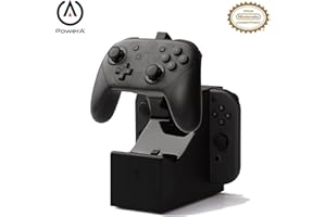 PowerA Station de charge pour Joy-Con + manette Pro de Nintendo Switch