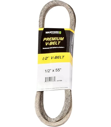 Courroie Trapézoïdale Greenstar 4L300 - Section 12,7x8mm - Longueur 762mm - SHAK Aramide
