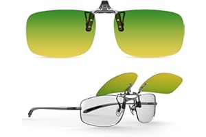 Goiteia Clip polarisé sur les lunettes de soleil sur degré Lunettes hommes femmes