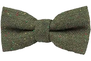 DB DICKIE BOW Children's Kids Boys Luxury Wool Elasticated Bow Tie - Page boy, gift, wedding, smart, butterfly bow tie, adjustable