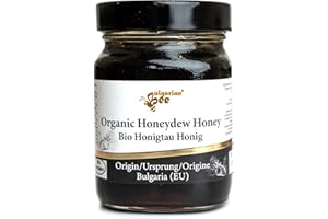 BULGARIAN BEE 450 g Miel de la Selva Negra Orgánica, Melaza de Roble